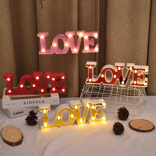 Led Love Lampe